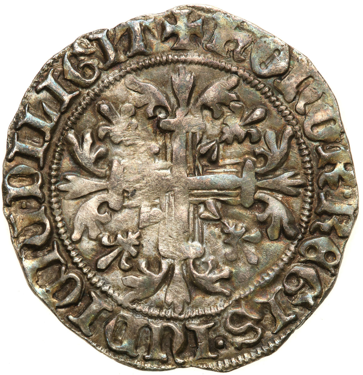 Włochy, Neapol i Sycylia. Robert I Mądry (1309-1343). Grosso - gigliato